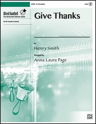 Give Thanks Handbell sheet music cover Thumbnail